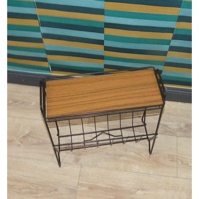 String Newspaper Stand, 1960s For Sale - Image 4 of 5