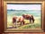 Framed Original Painting Landscape With Cows by Artist Valeriya Serova For Sale - Image 6 of 8