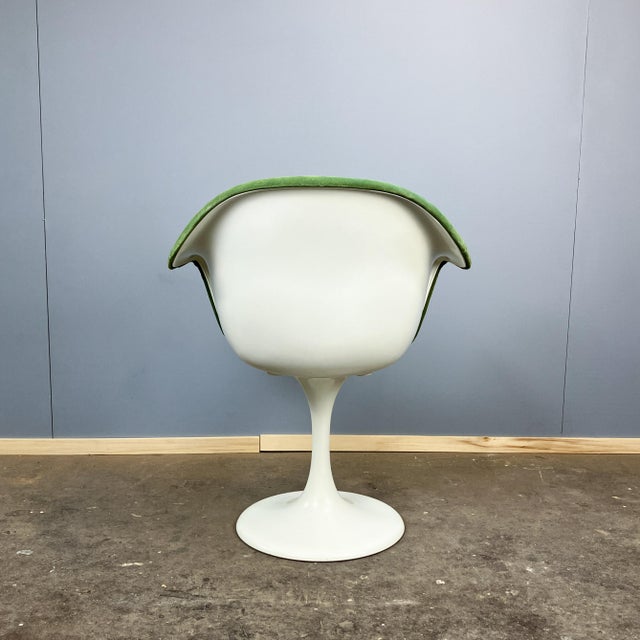 Space Age Swivel Chairs and Extendable Table by K. Schäfer for Lübke, 1960s, Set of 7 For Sale - Image 16 of 18