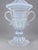 Venetian Opalescent Glass Covered Urn, Attributed Salviati - Early 20th Century For Sale - Image 4 of 12