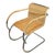 A Chrome and Wicker Mr20 Armchair Attributed to Ludwig Mies Van Der Rohe for Stendig, Circa 1960-70s, Made in Italy For Sale