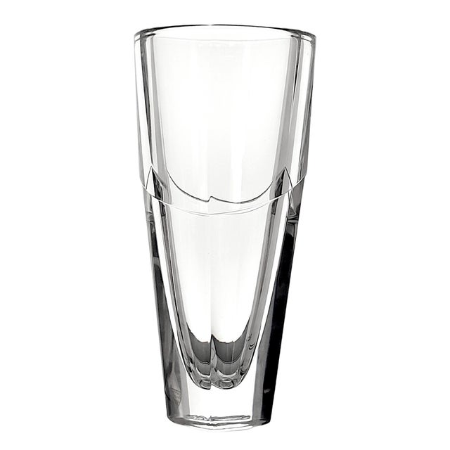 Glass Late 20th Century Orrefors Lancelot Crystal Vase by Erika Lagerbielke, 4975/22 For Sale - Image 7 of 12