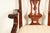 Baker Furniture Style Chippendale Carved Mahogany Dining Chairs, Set of Ten For Sale - Image 9 of 16