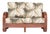 Restored 3-strand ¾ rattan loveseat sofa "Kauai" Sofa featuring 3/4 pretzel chair arms with loop center feet. You can have...