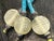 Ealry 20th Century Pair of Native American Style Heishi Earrings, Early Unmarked Handmade Item. For Sale In South Bend - Image 6 of 6