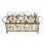 Mid 20th Century Georges Briard Gilded Butterfly Highballs & Caddy Set- 9 Pieces For Sale