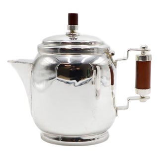 1960s Art Deco Silver plated Coffee Set For Sale