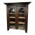 Amazing 19th Century Walnut Gothic Two Door Bookcase For Sale