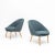 Modern Set of Mid-Century Armchairs, Italy For Sale - Image 3 of 10