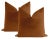 Not Yet Made - Made To Order 22" Cognac Contemporary Velvet Pillows- a Pair For Sale - Image 5 of 5
