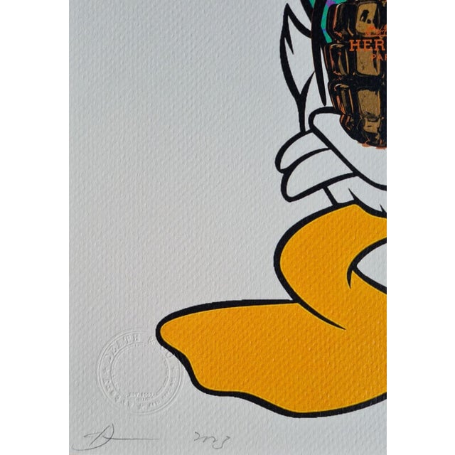 Early 21st Century Death Nyc - Donald Duck - Limited Edition With Certificate For Sale - Image 5 of 10