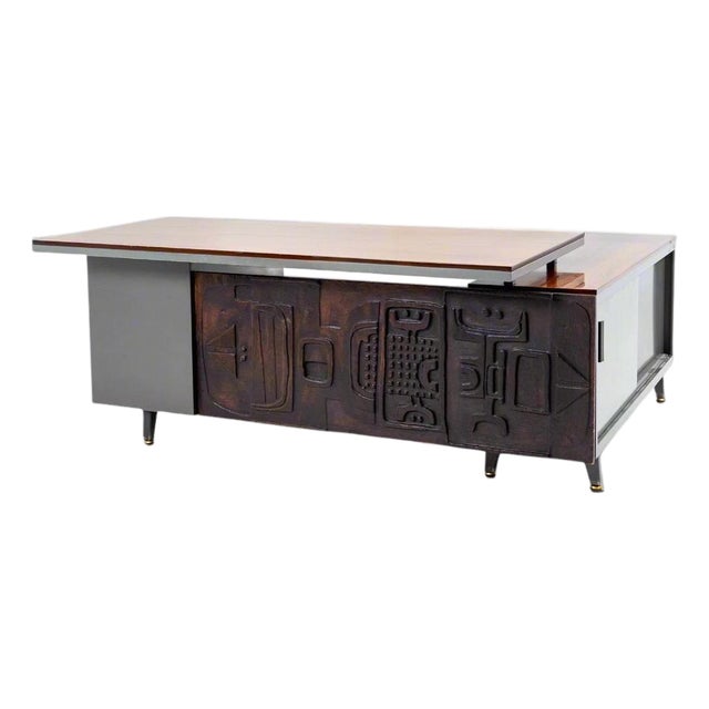 Nerone e Patuzzi Desk, Gruppo NP2, Italy Mid-20th century. For Sale