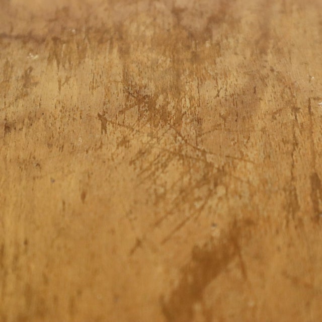 Brutalist Rustic Wood Milking Stool, 1950s For Sale - Image 17 of 18