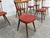 Wood Chairs with Colorful Seats from Baumann, 1960s, Set of 8 For Sale - Image 7 of 9