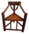 Antique 19th Century Oak Turners Corner Chair For Sale