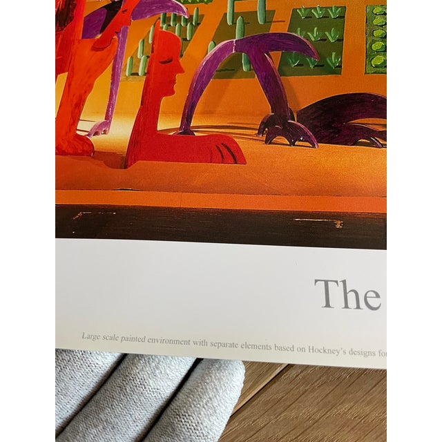 David Hockney - The Magic Flute Poster, 1983, Copyright David Hockney 2001, Printed in the Uk For Sale - Image 13 of 14