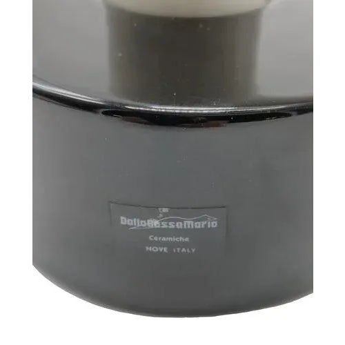 Ceramic Ceramic Table Clock from Dalla Bassa Maria, Italy, 1980s For Sale - Image 7 of 10