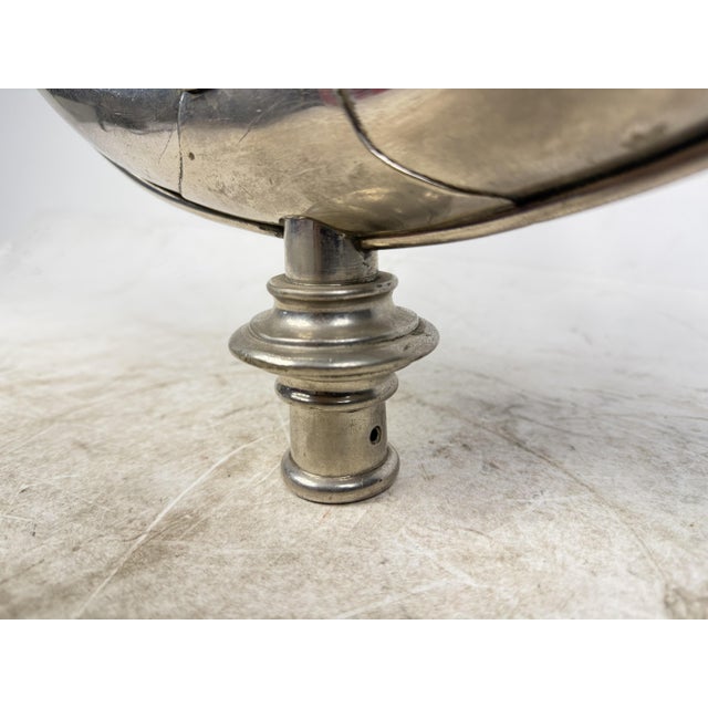 Mid-Century Modern Vintage Parade Glockenspienel in Chromed Brass, 1930s For Sale - Image 3 of 18