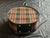 Vintage Tartan Plaid Hat Box Case For Sale - Image 4 of 15