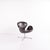 2000 - 2009 Swan Chair in Dark Brown Leather by Arne Jacobsen and Fritz Hansen, 2007 For Sale - Image 5 of 14
