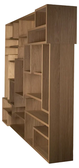 Labyrinth Screen Bookcase by Kana Objects