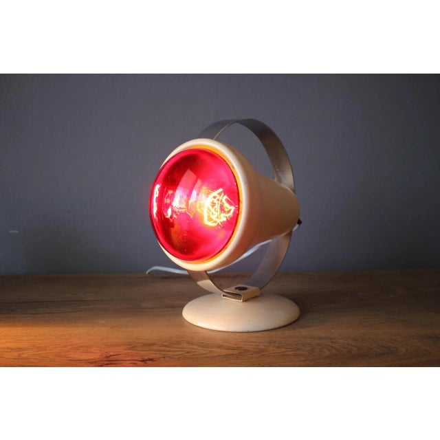 Infraphil Heat Table Lamp or Sconce by Charlotte Perriand for Philips, 1950s For Sale - Image 9 of 11