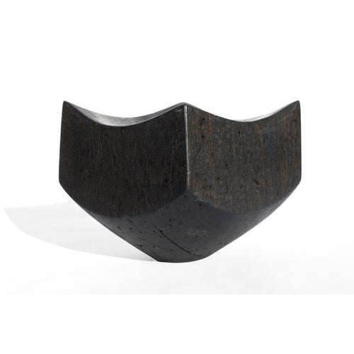 Gold V21404 Vessel in Oxidized Oak Wood by Jörg Pietschmann For Sale - Image 8 of 16