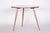 1950s Mid-Century Small Table in Beech and Umakart, Czech, 1950s For Sale - Image 5 of 8