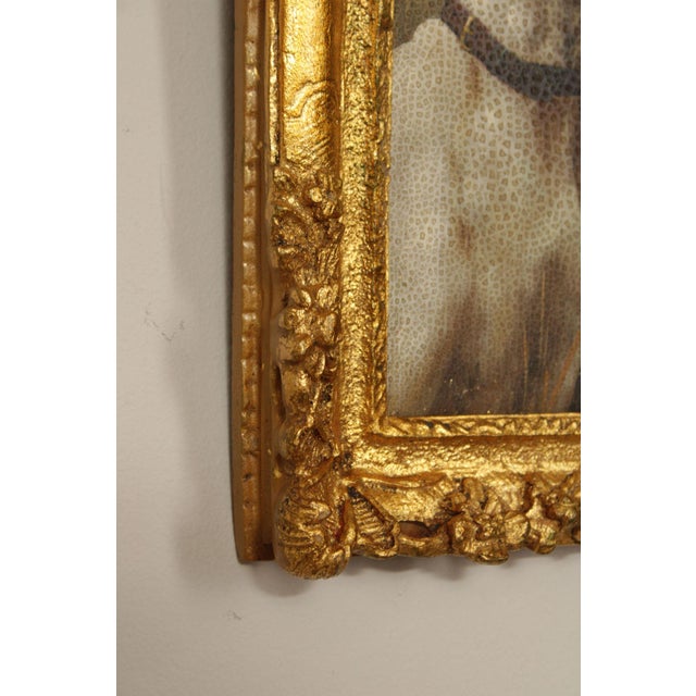 Late 20th Century Chelsea House Decorative Framed Painting, 'Pointers' For Sale - Image 5 of 12