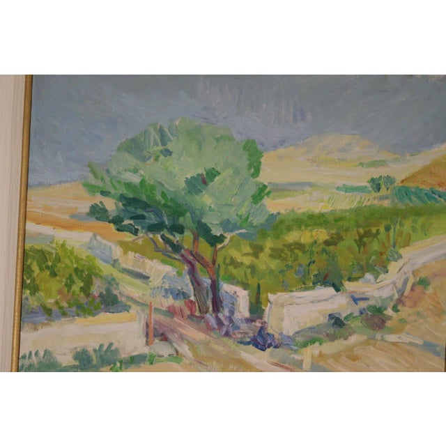 R. Olsson, View, 1982, Oil on Canvas, Framed For Sale - Image 12 of 14