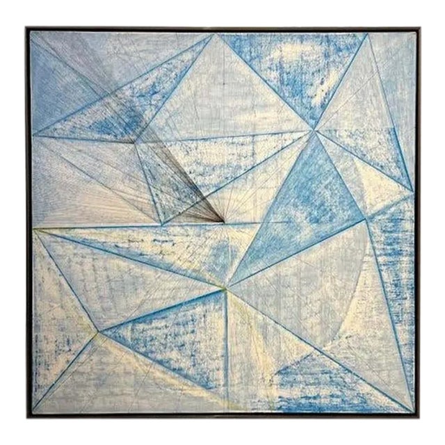 Contemporary Acrylic Abstract Painting by Mitchell Wright For Sale