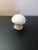 Boho Chic 1980s Carved Marble Teal Mushroom Figurine Paperweight For Sale - Image 3 of 5