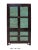 Wood Chinese Distressed Turquoise & Brown Armoire For Sale - Image 7 of 7