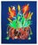 Paul Kostabi, Moon Flower, Print For Sale - Image 4 of 4