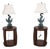 Pair of Wildwood Biltmore Lamps on Tables (Attached) For Sale