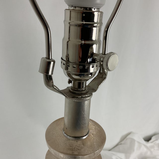 Vintage French Lucite Stack Lamps For Sale - Image 13 of 15