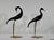 Metal Water Bird Sculptures, 1940, Set of 2 For Sale - Image 15 of 18
