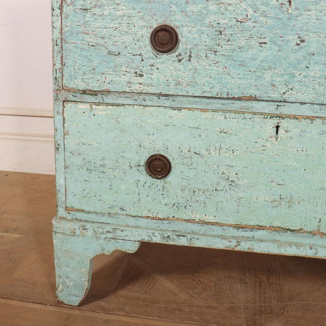 English Painted Chest of Drawers For Sale - Image 5 of 11