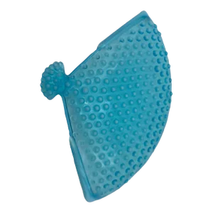 Vintage Fenton Turquoise Hobnail-Fan Trinket Dish