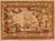 Antique Made In France Tapestry 3.8 x 5.3 Hand Made
