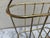 Vintage Brass Magazine Holder Rack or Vessel For Sale - Image 4 of 8