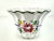 Ceramic Vintage Italian Hand-Painted Scalloped Floral Pottery Planter For Sale - Image 7 of 12
