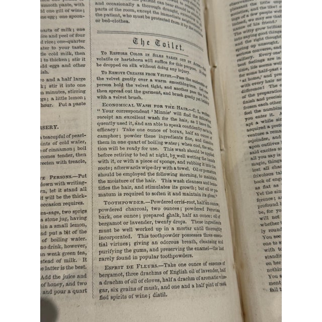 1854 Godey’s Lady’s Book- Fashion, Sewing, Patterns, Liturary Articles, Stories by Women & More! For Sale - Image 11 of 18