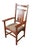 Mission 6 Stickley Mission Arts & Crafts Quartersawn Oak Harvey Ellis Dining Chairs For Sale - Image 3 of 15