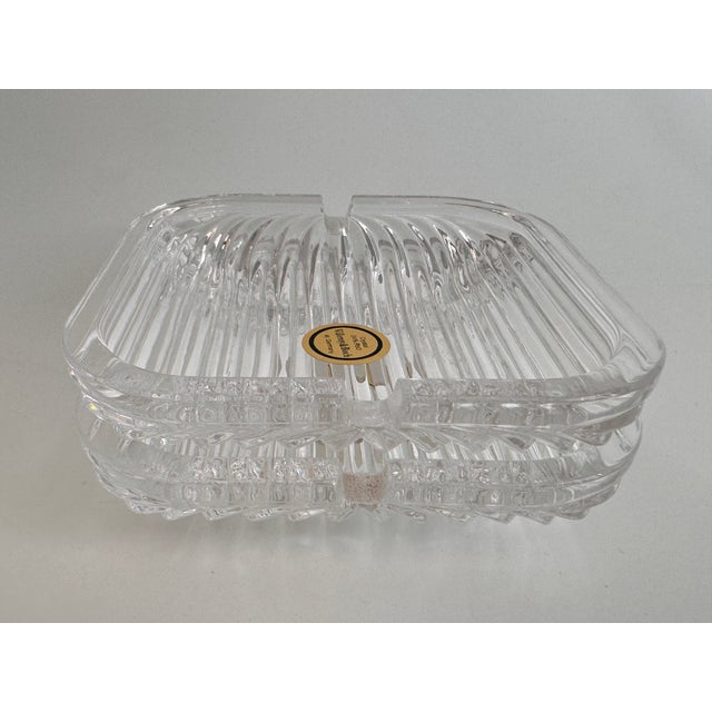 Quattro Glass Ashtray from Villeroy & Boch, 1960s, Set of 2 For Sale - Image 6 of 7