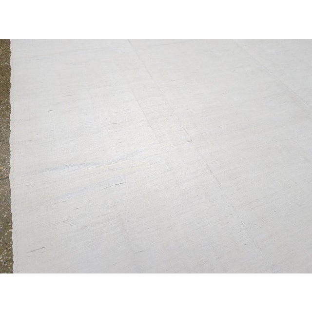Mid 20th Century Galerie Shabab Collection Mid-20th Century Turkish Flatweave Kilim Accent Rug For Sale - Image 5 of 10