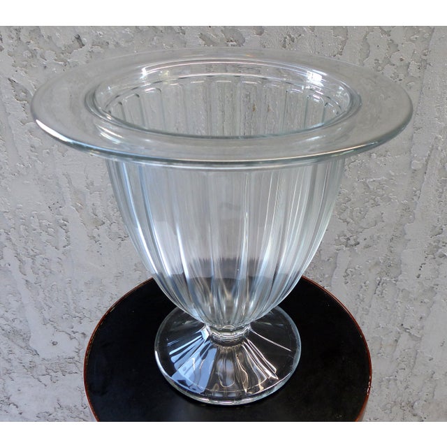 1940s Vintage Glass Champagne Bucket/Vase Chairish