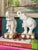 Vintage Fitz & Floyd Ceramic Elephant Bookends / Figurines - A Pair For Sale - Image 9 of 10