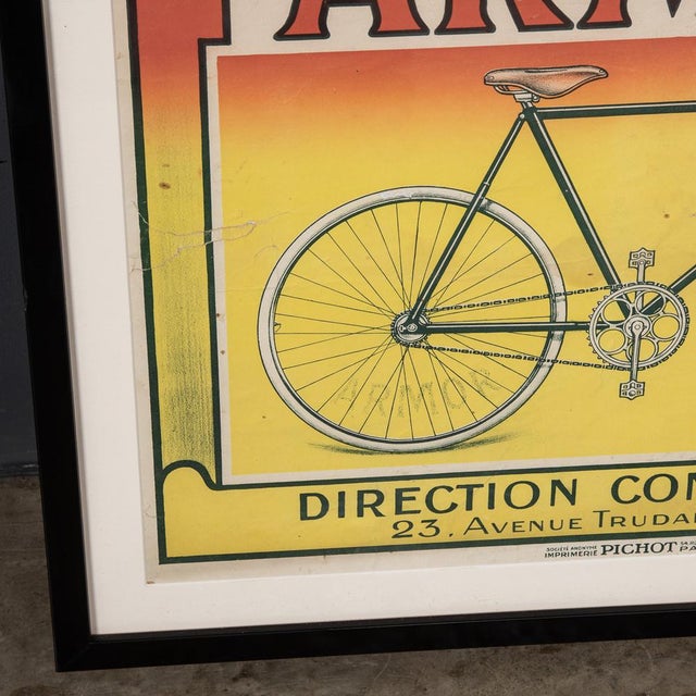 20th Century Armor Bicycles Poster of Eugene Christophe, 1912 For Sale - Image 12 of 14
