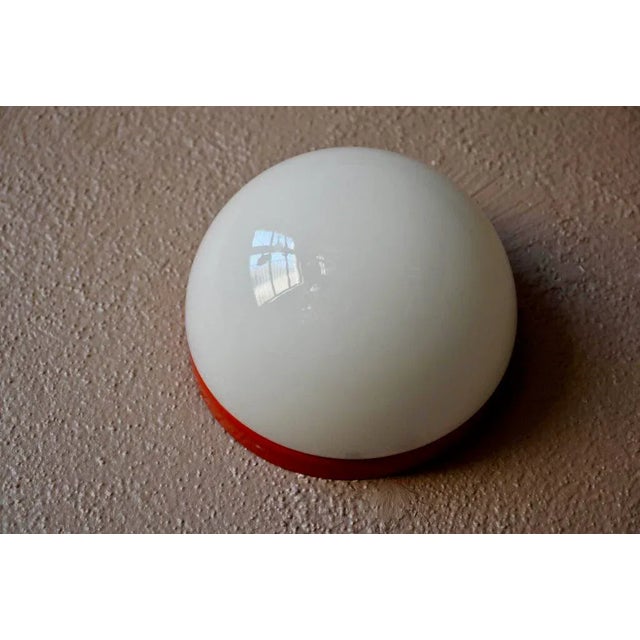 Contemporary Glass and Metal Wall Light For Sale - Image 3 of 6